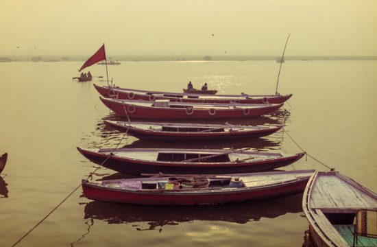 Boating in morning